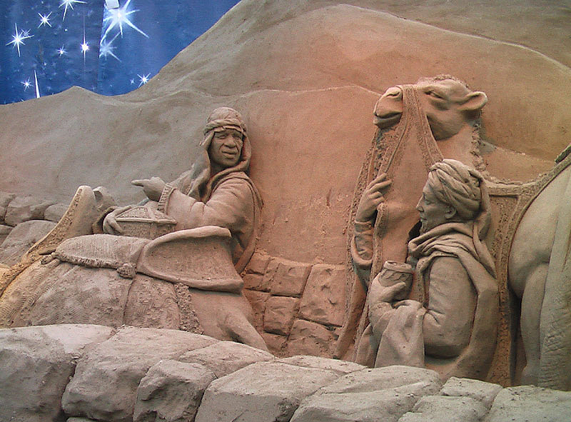 Jesolo - Sand Nativity 2010