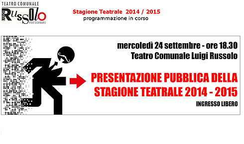 Teatro Russolo - Stagione Teatrale